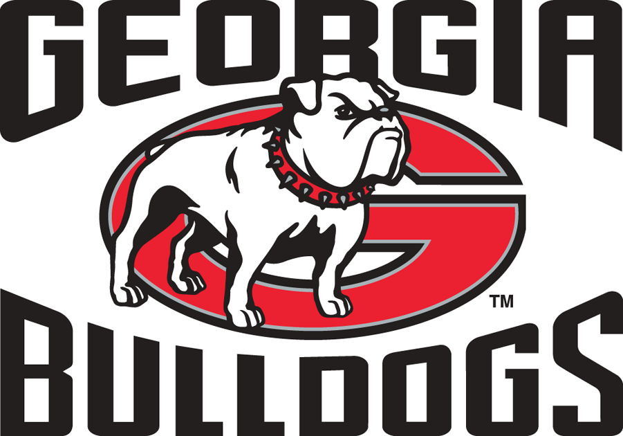 Georgia Bulldogs 1996-2000 Alternate Logo vinyl decal